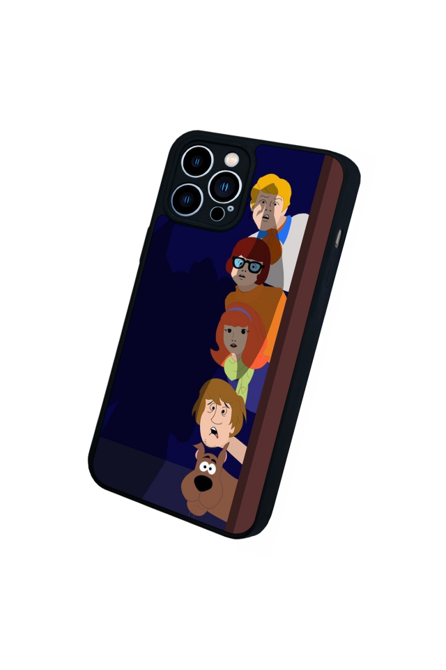 iPhone 13 Pro Max Uyumlu Scooby Doo Tasarımlı Glossy Premium Kılıf