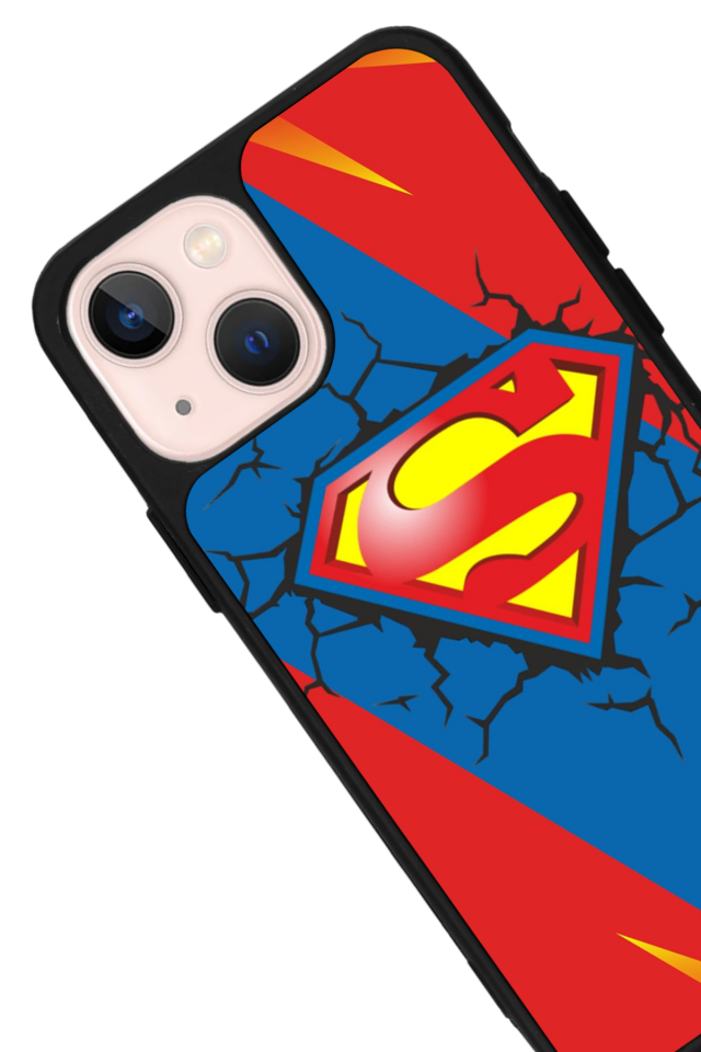 iPhone 15 Uyumlu Superman Tasarımlı Glossy Premium Kılıf