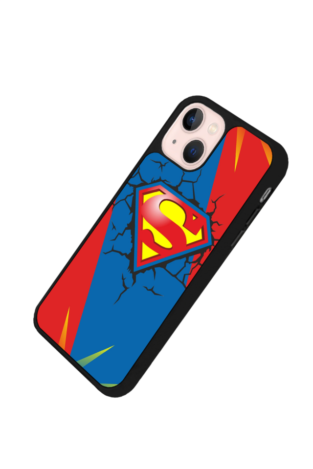 iPhone 15 Uyumlu Superman Tasarımlı Glossy Premium Kılıf
