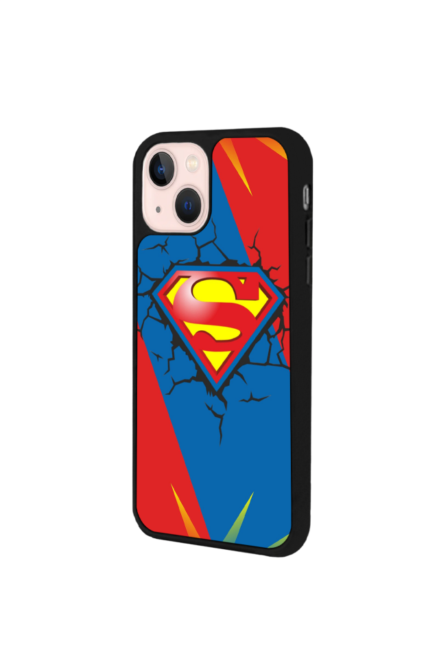 iPhone 15 Uyumlu Superman Tasarımlı Glossy Premium Kılıf