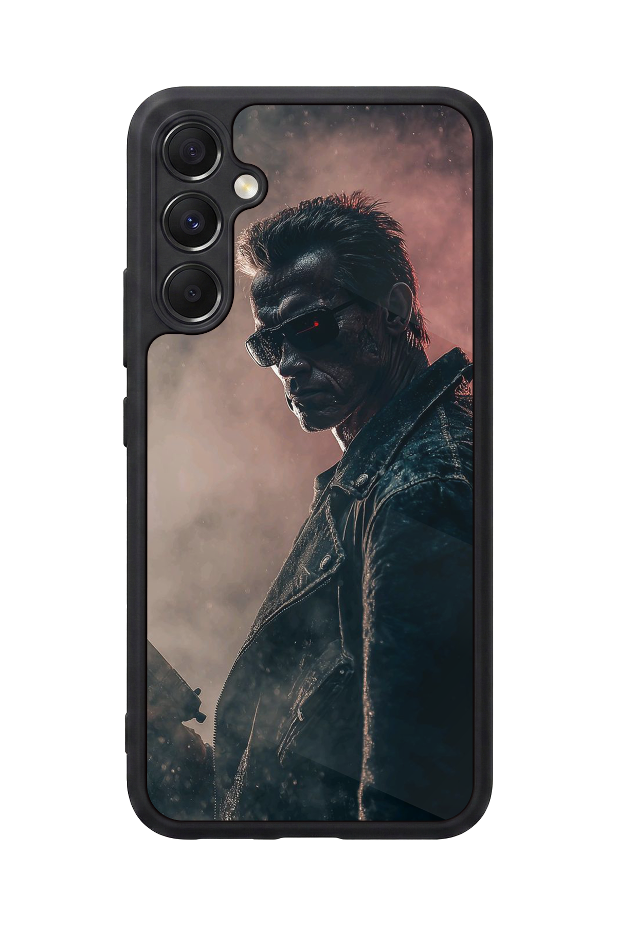 Samsung Galaxy M34 Uyumlu Terminator Tasarımlı Glossy Premium Kılıf