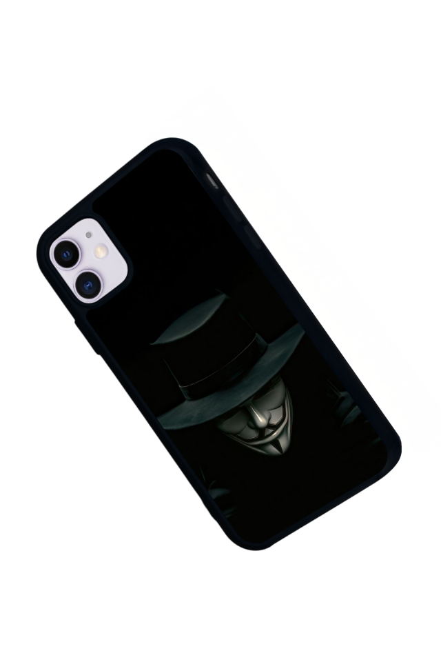 iPhone 11 Uyumlu Vendetta Tasarımlı Glossy Premium Kılıf