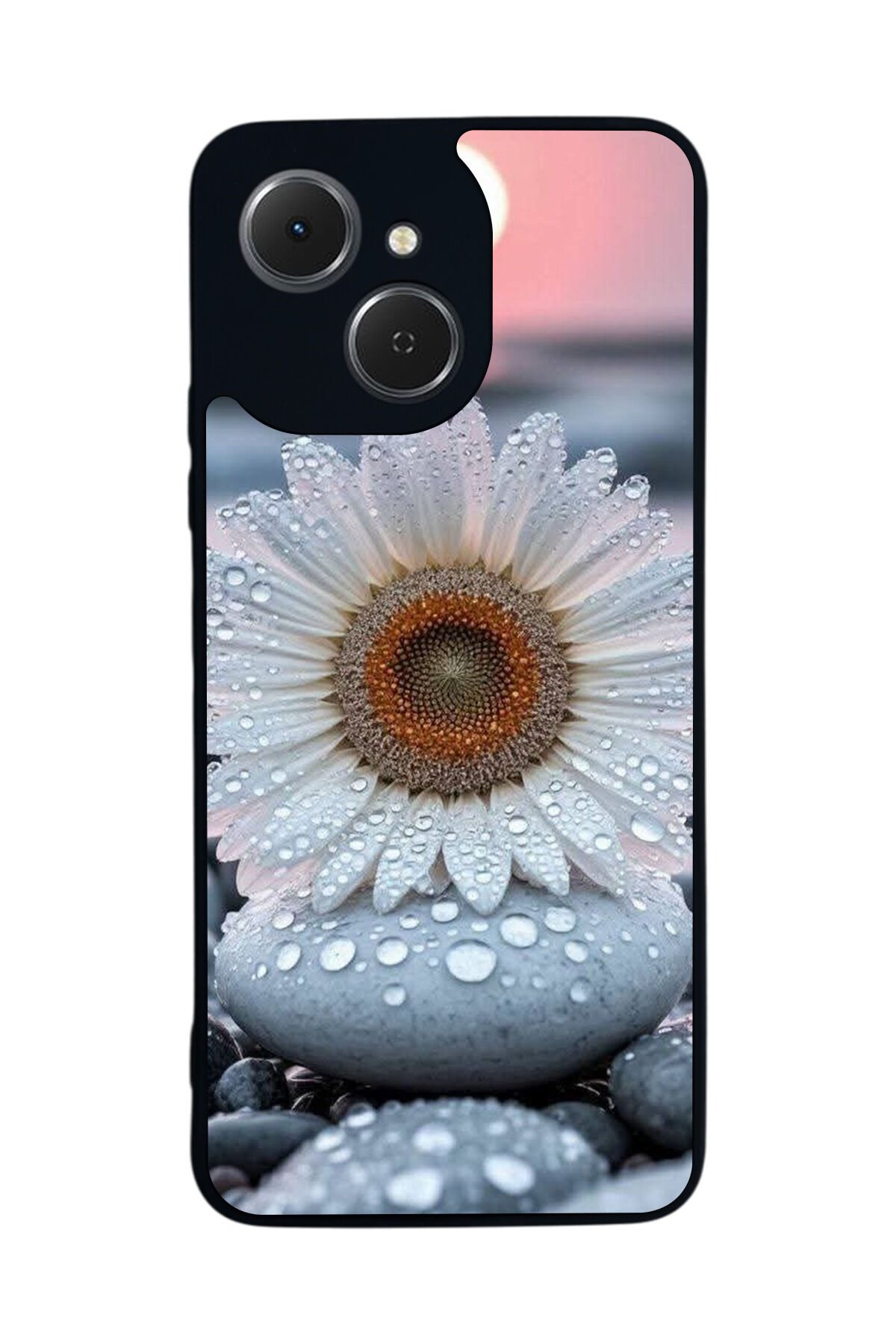Tecno Spark 40C Uyumlu Cicek Tasarımlı Glossy Premium Kılıf