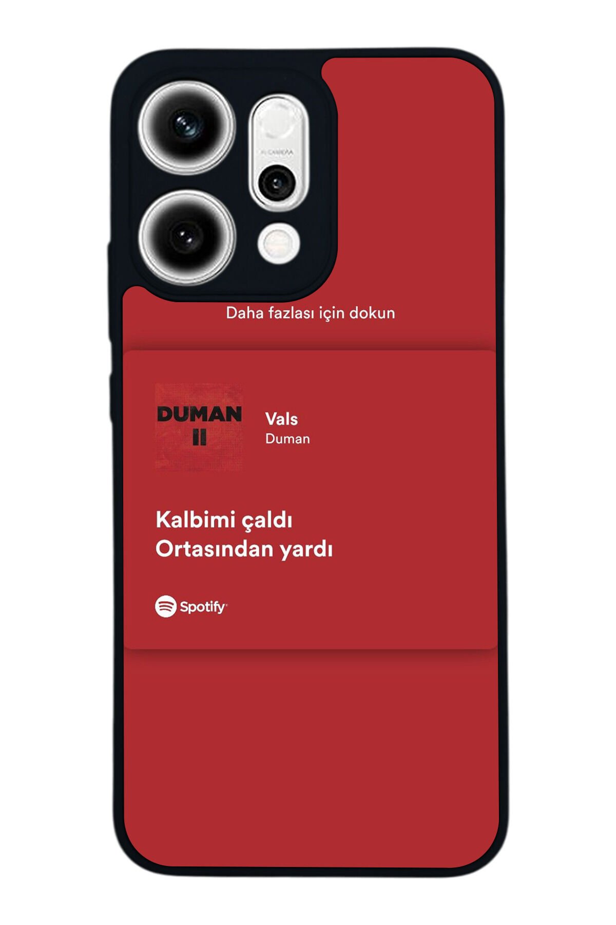 Oppo Reno 14 Uyumlu Sarki Sozleri Tasarımlı Glossy Premium Kılıf