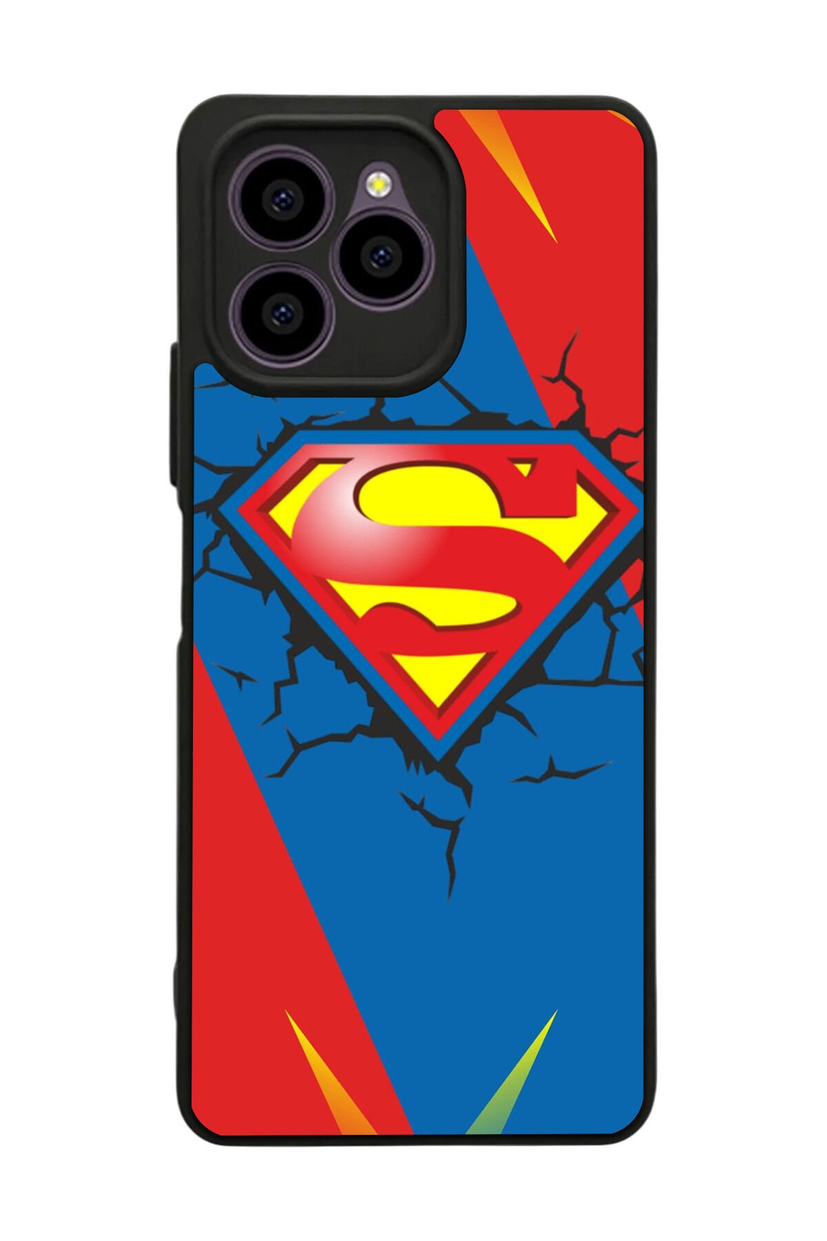 Omix X6 Uyumlu Superman Tasarımlı Glossy Premium Kılıf