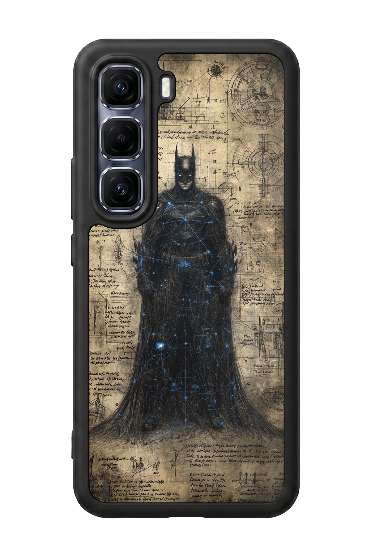 Infinix Hot 60 Pro Plus Uyumlu Batman Tasarımlı Glossy Premium Kılıf