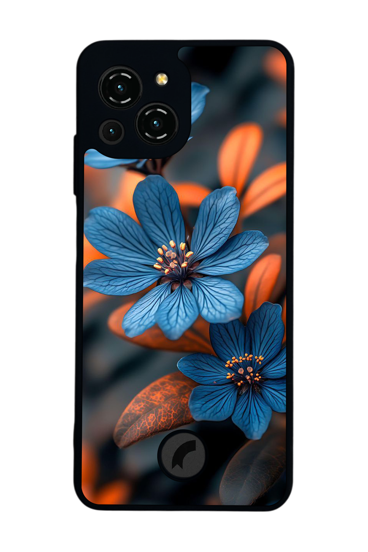 Reeder S23 Pro Max Uyumlu Cicek Tasarımlı Glossy Premium Kılıf