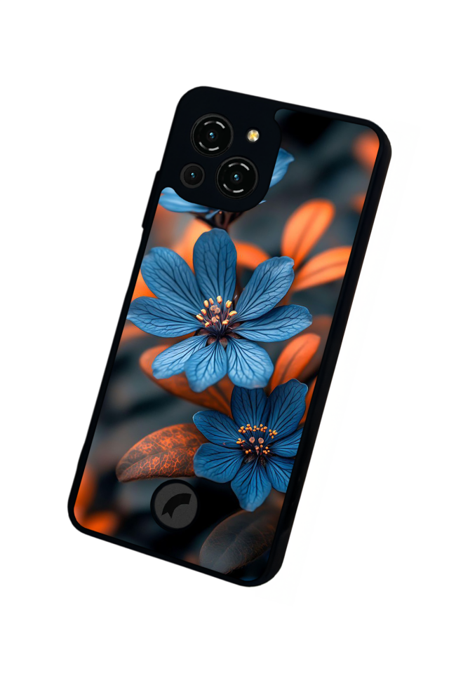 Reeder S23 Pro Max Uyumlu Cicek Tasarımlı Glossy Premium Kılıf