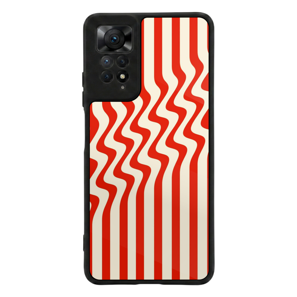 Xiaomi Redmi Note 11 Pro Uyumlu Çizgi Sanatı Tasarımlı Glossy Premium Kılıf
