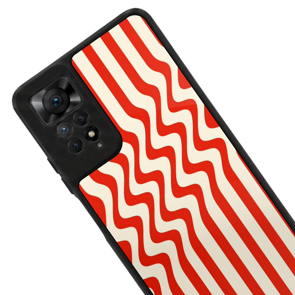 Xiaomi Redmi Note 11 Pro Uyumlu Çizgi Sanatı Tasarımlı Glossy Premium Kılıf