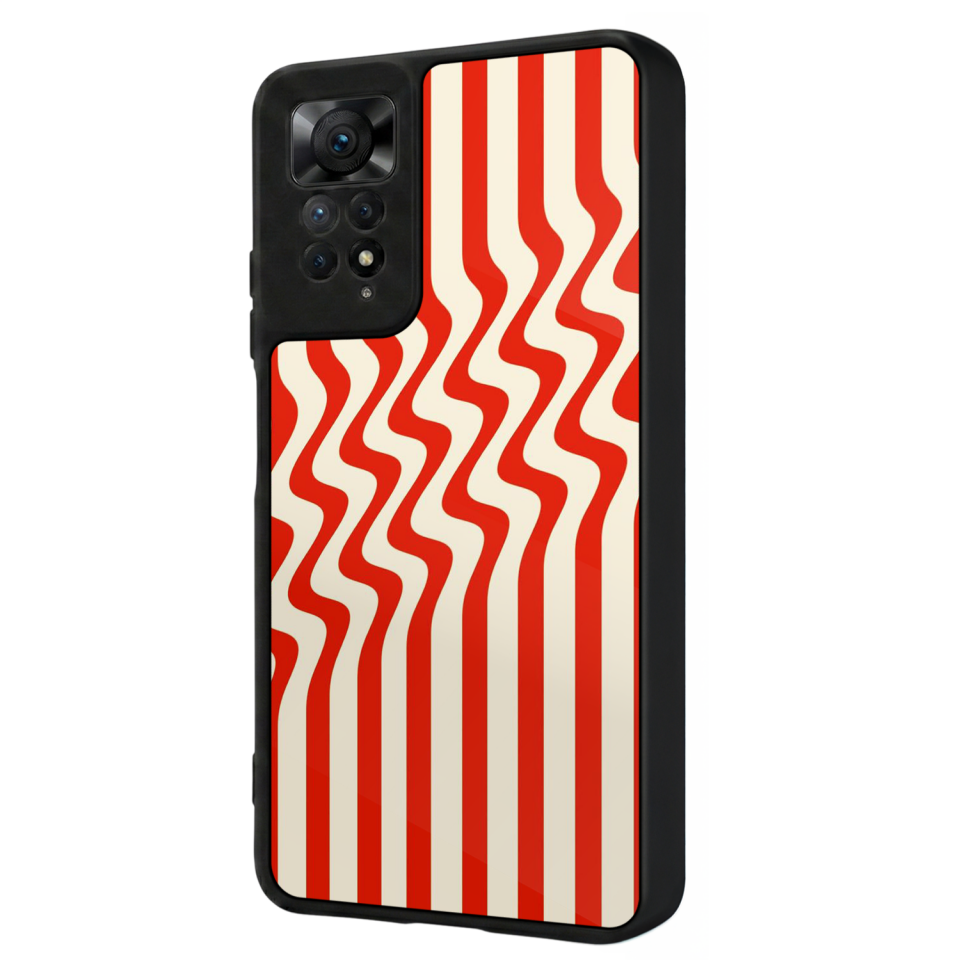 Xiaomi Redmi Note 11 Pro Uyumlu Çizgi Sanatı Tasarımlı Glossy Premium Kılıf