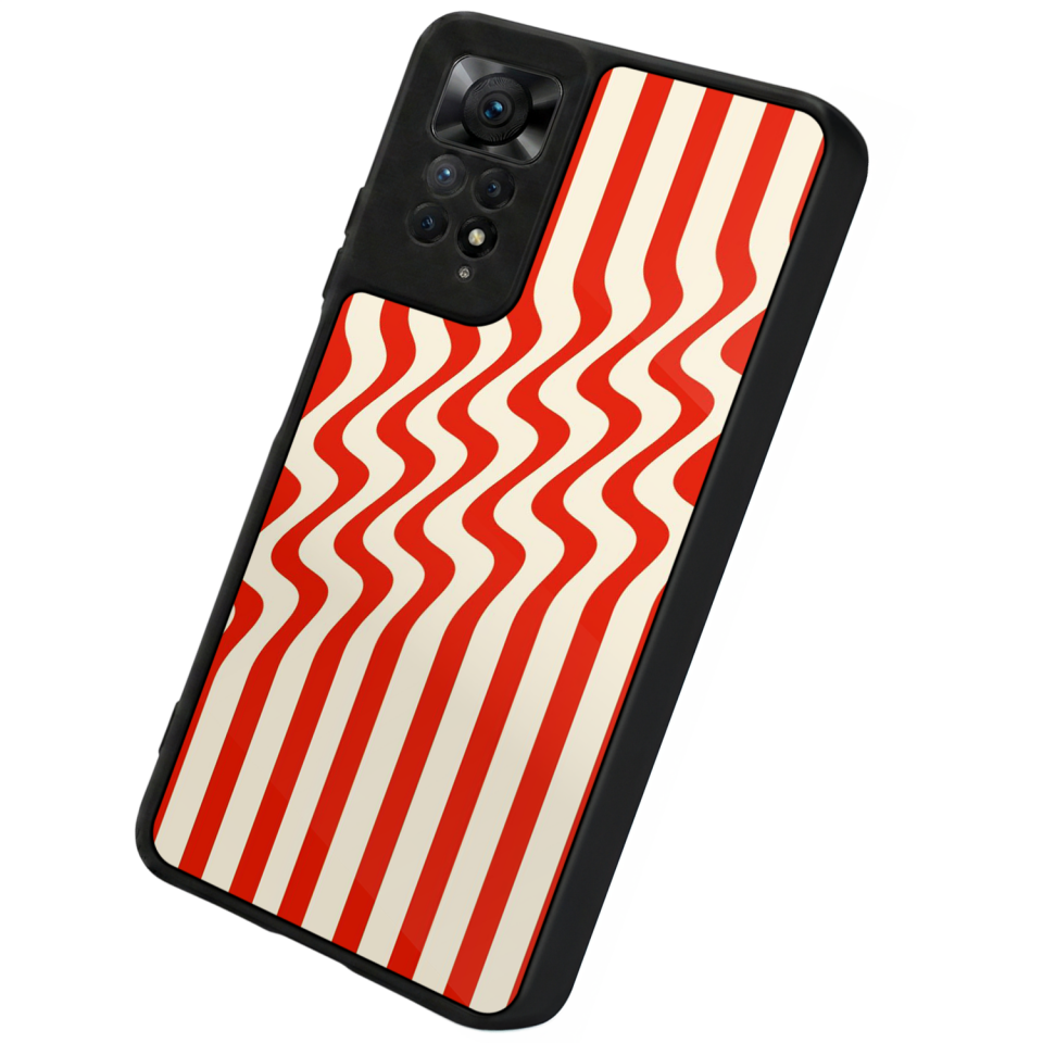 Xiaomi Redmi Note 11 Pro Uyumlu Çizgi Sanatı Tasarımlı Glossy Premium Kılıf
