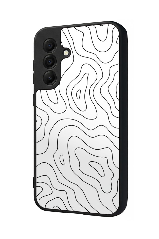 Samsung Galaxy A17 Uyumlu Çizgi Sanatı Tasarımlı Glossy Premium Kılıf