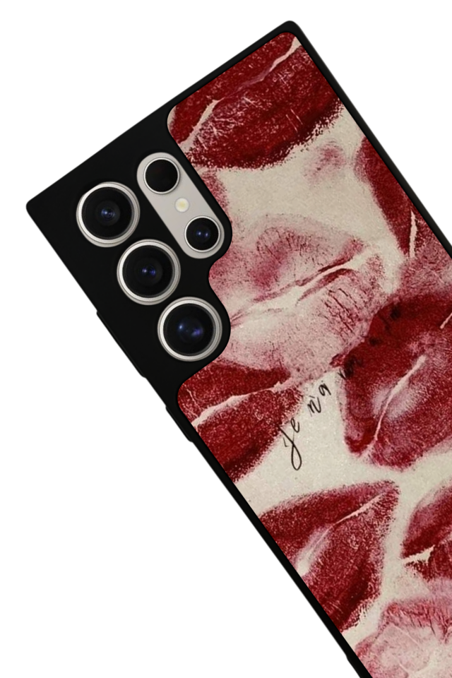 Samsung Galaxy S22 Ultra Uyumlu Dudak Tasarımlı Glossy Premium Kılıf