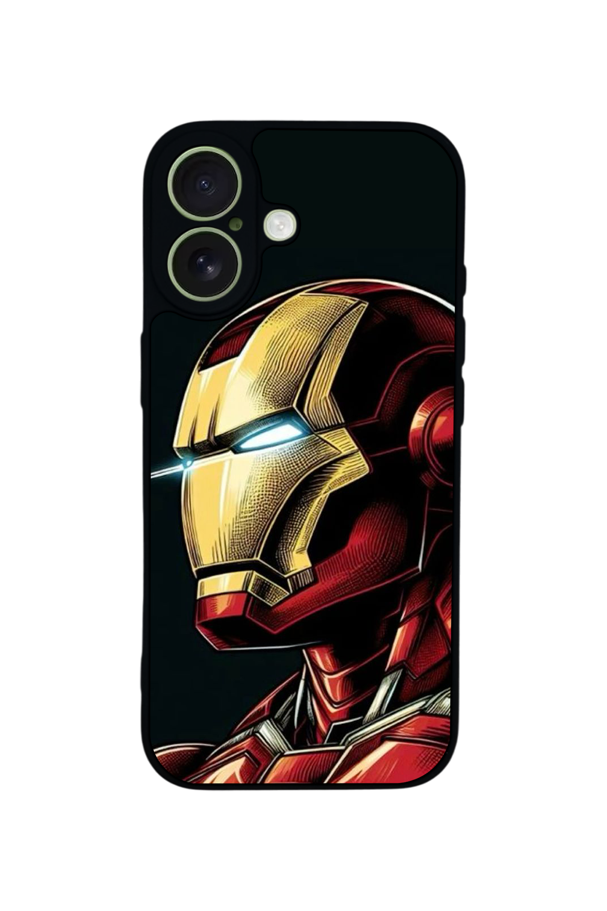 iPhone 17 Uyumlu  Iron Man ( Demir Adam ) Tasarımlı Glossy Premium Kılıf