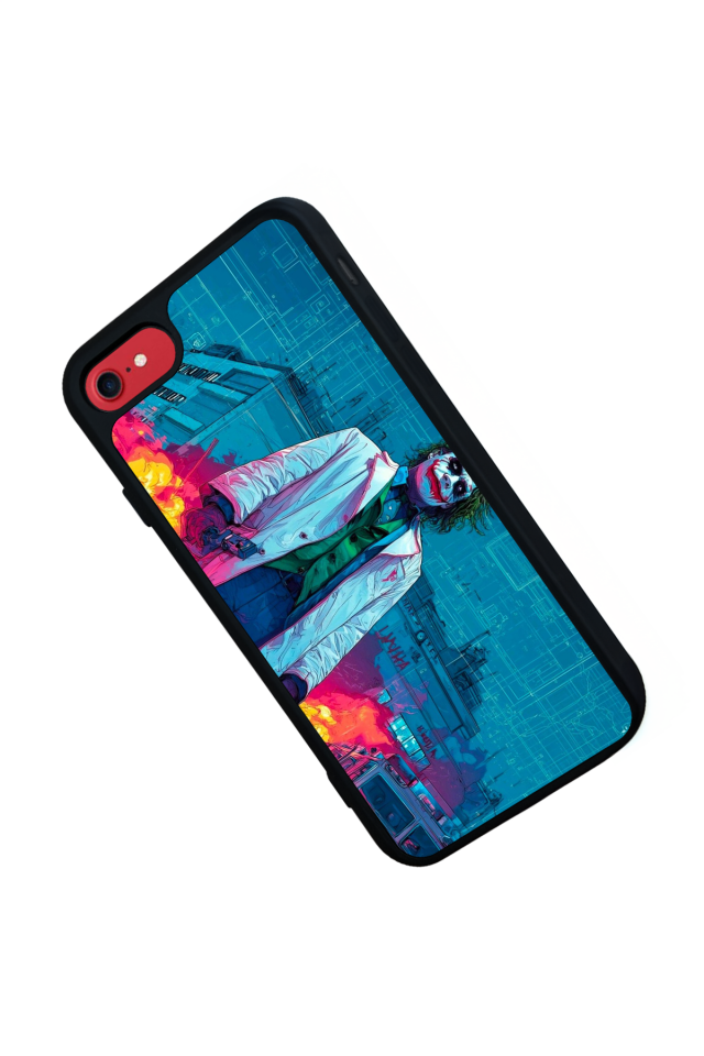 iPhone 7 Uyumlu Joker Tasarımlı Glossy Premium Kılıf