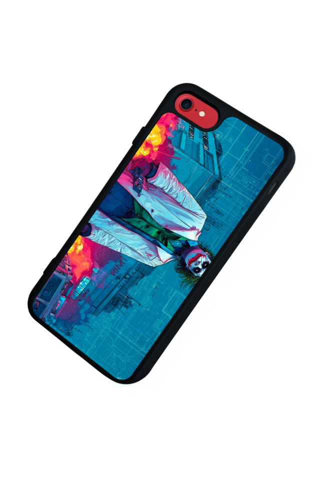 iPhone 7 Uyumlu Joker Tasarımlı Glossy Premium Kılıf