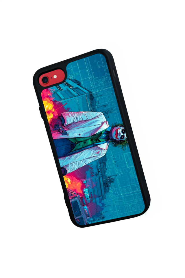 iPhone 7 Uyumlu Joker Tasarımlı Glossy Premium Kılıf