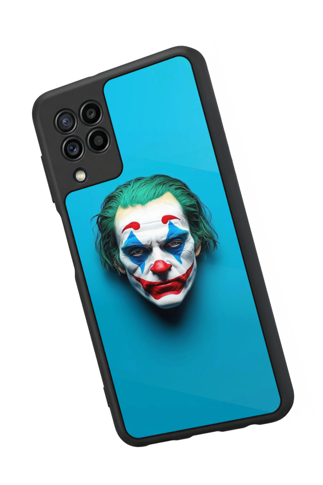 Samsung Galaxy M32 Uyumlu Joker Tasarımlı Glossy Premium Kılıf