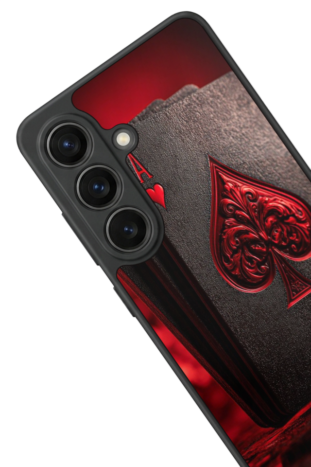 Samsung Galaxy S26 Uyumlu Kart Tasarımlı Glossy Premium Kılıf