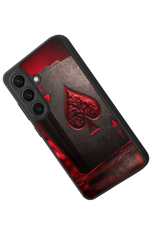 Samsung Galaxy S26 Uyumlu Kart Tasarımlı Glossy Premium Kılıf