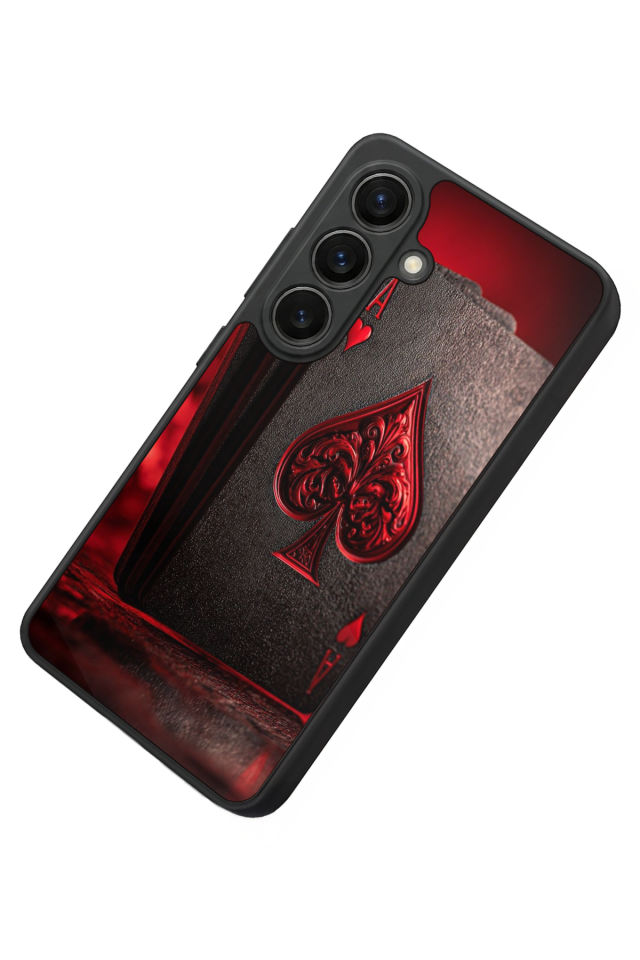 Samsung Galaxy S26 Uyumlu Kart Tasarımlı Glossy Premium Kılıf