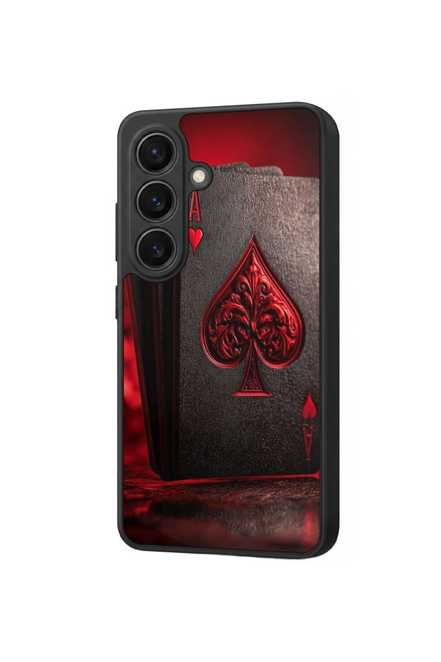 Samsung Galaxy S26 Uyumlu Kart Tasarımlı Glossy Premium Kılıf