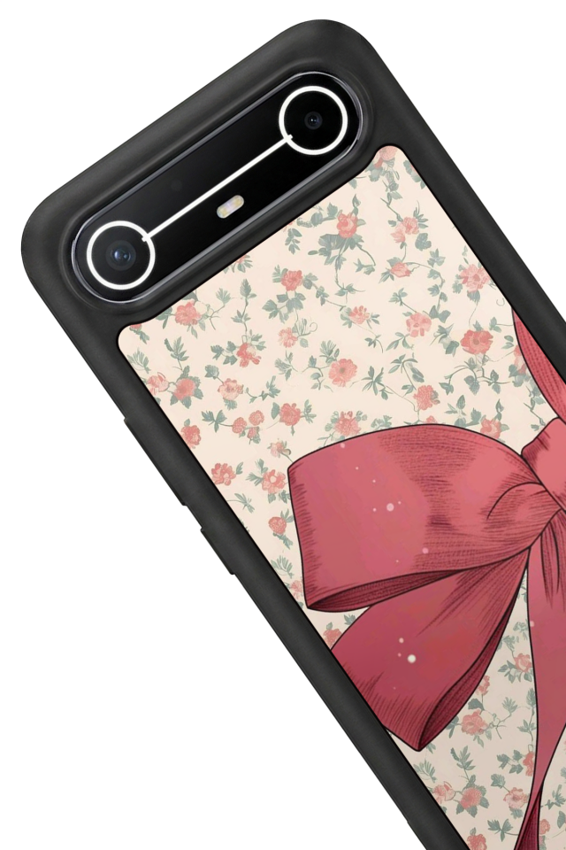 Tecno Spark Slim 5G Uyumlu Kurdele Tasarımlı Glossy Premium Kılıf
