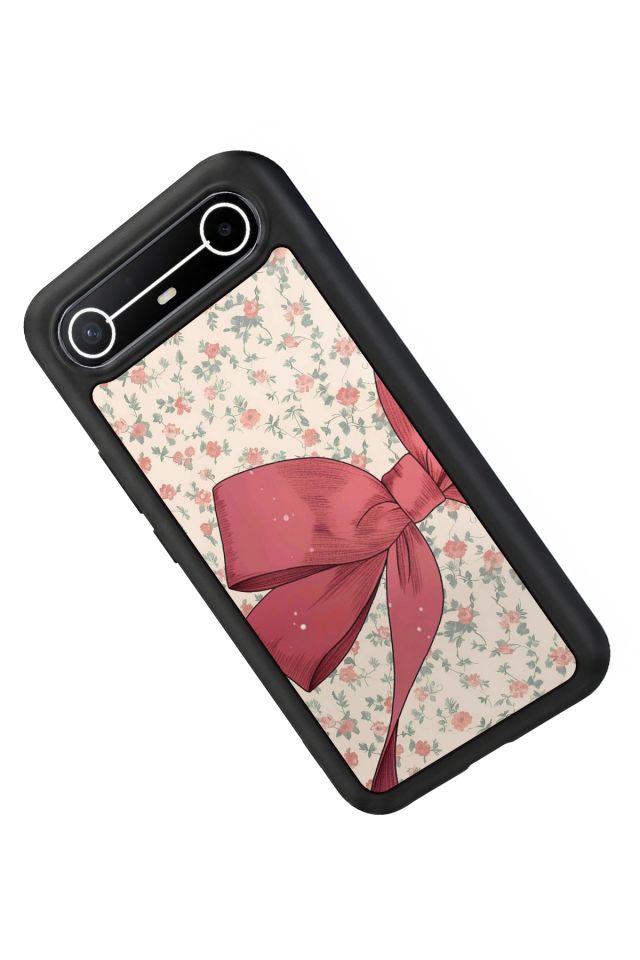 Tecno Spark Slim 5G Uyumlu Kurdele Tasarımlı Glossy Premium Kılıf
