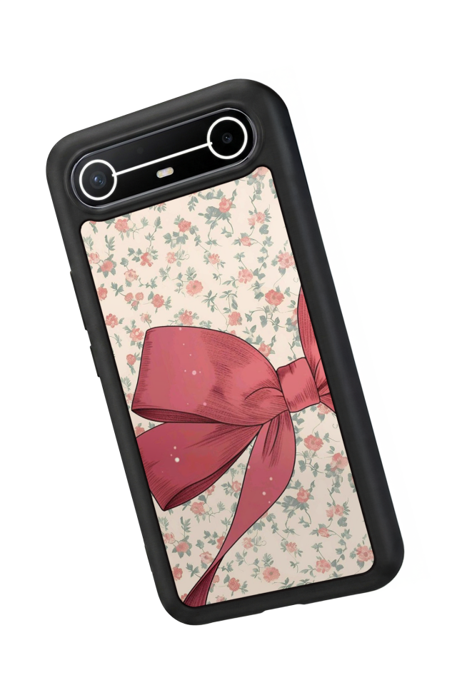 Tecno Spark Slim 5G Uyumlu Kurdele Tasarımlı Glossy Premium Kılıf