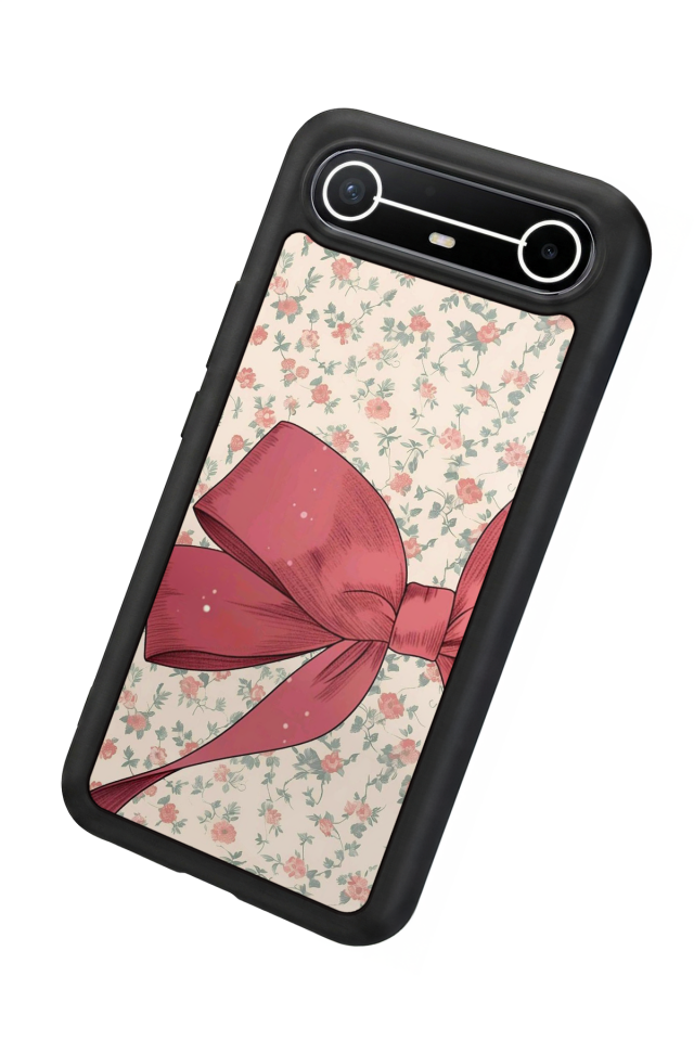 Tecno Spark Slim 5G Uyumlu Kurdele Tasarımlı Glossy Premium Kılıf