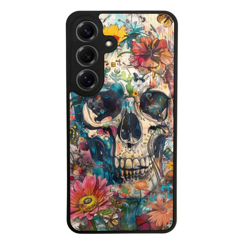 Samsung Galaxy S25 Uyumlu KuruKafa Tasarımlı Glossy Premium Kılıf