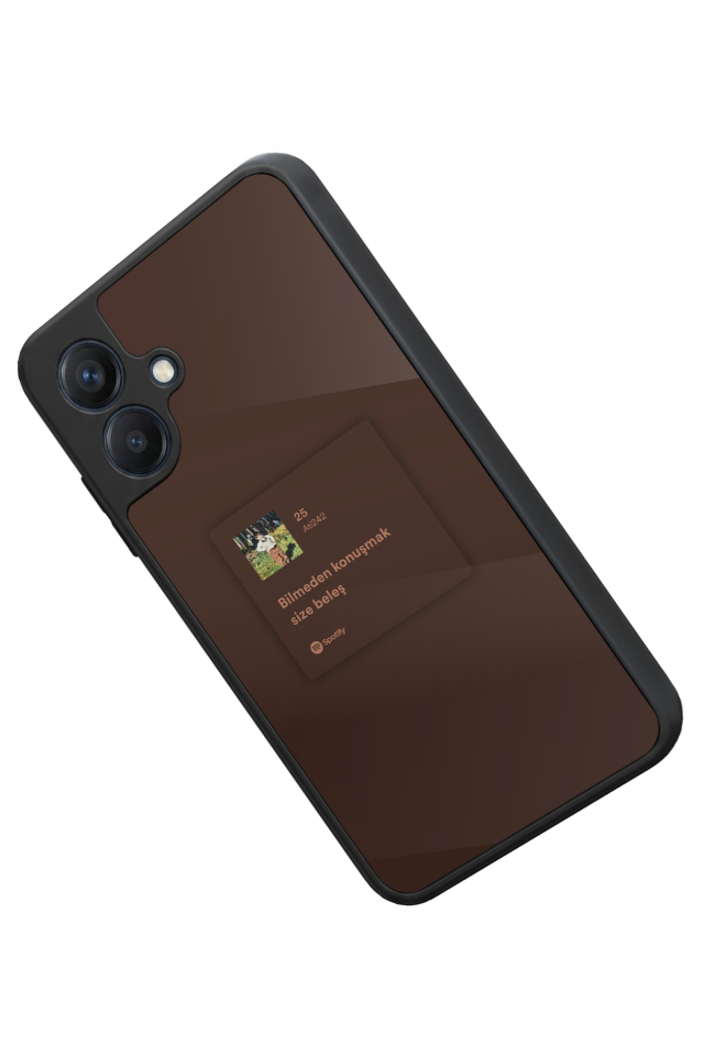 Samsung Galaxy A07 Uyumlu Sarki Sozleri Tasarımlı Glossy Premium Kılıf