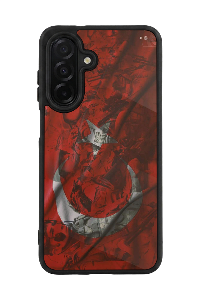 Samsung Galaxy A36 Uyumlu Türk Bayragi Tasarımlı Glossy Premium Kılıf