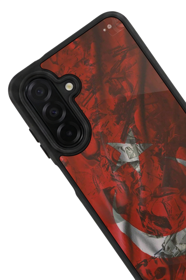 Samsung Galaxy A36 Uyumlu Türk Bayragi Tasarımlı Glossy Premium Kılıf