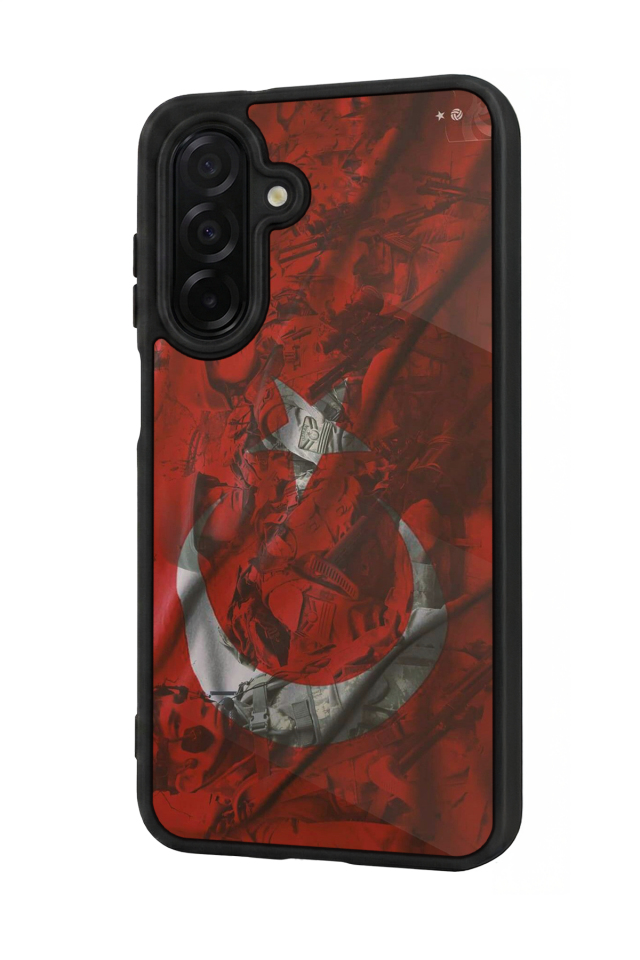 Samsung Galaxy A36 Uyumlu Türk Bayragi Tasarımlı Glossy Premium Kılıf