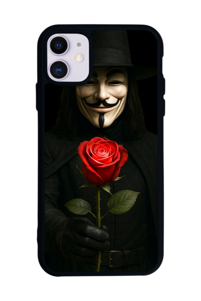 iPhone 11 Uyumlu Vendetta Tasarımlı Glossy Premium Kılıf