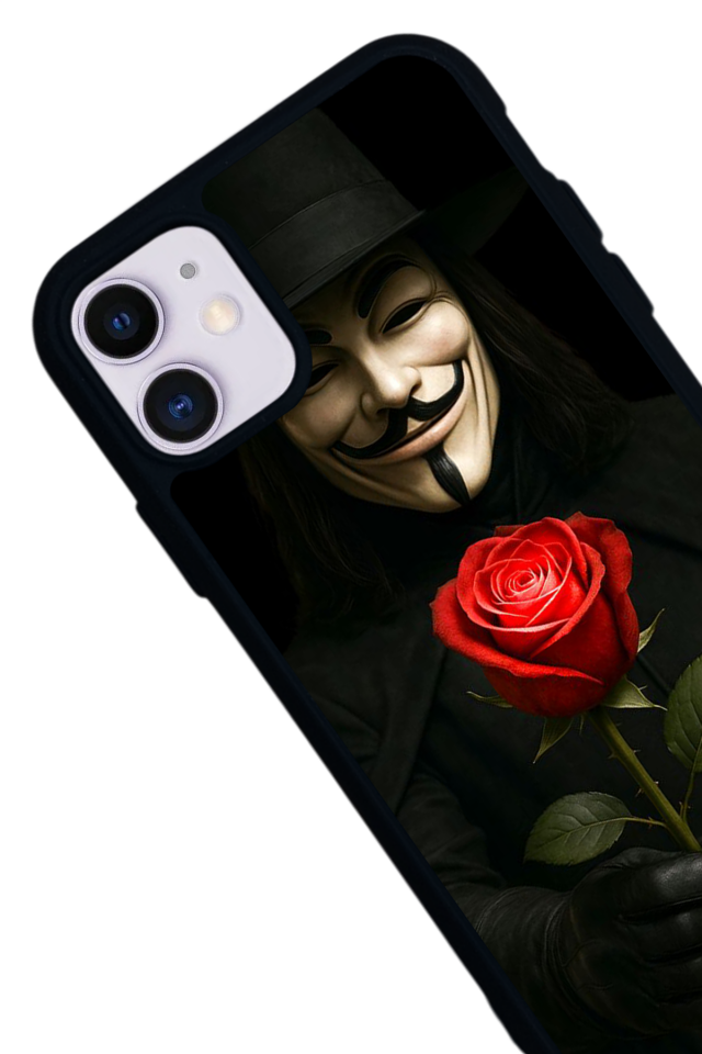 iPhone 11 Uyumlu Vendetta Tasarımlı Glossy Premium Kılıf