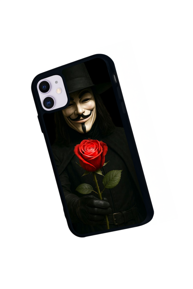 iPhone 11 Uyumlu Vendetta Tasarımlı Glossy Premium Kılıf