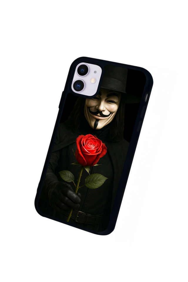 iPhone 11 Uyumlu Vendetta Tasarımlı Glossy Premium Kılıf