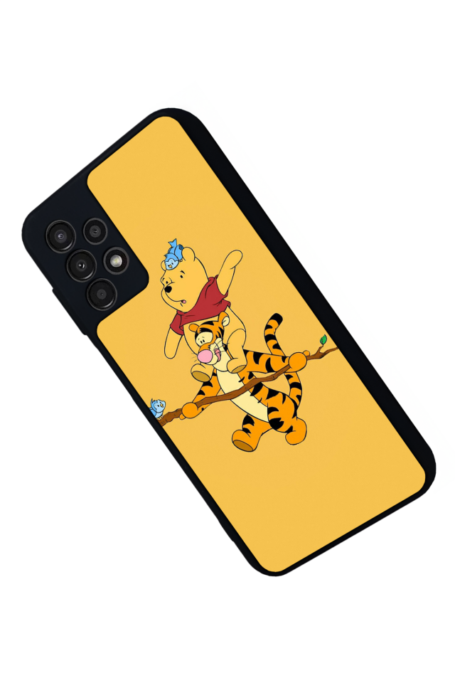 Samsung Galaxy A23 Uyumlu Winnie Tasarımlı Glossy Premium Kılıf