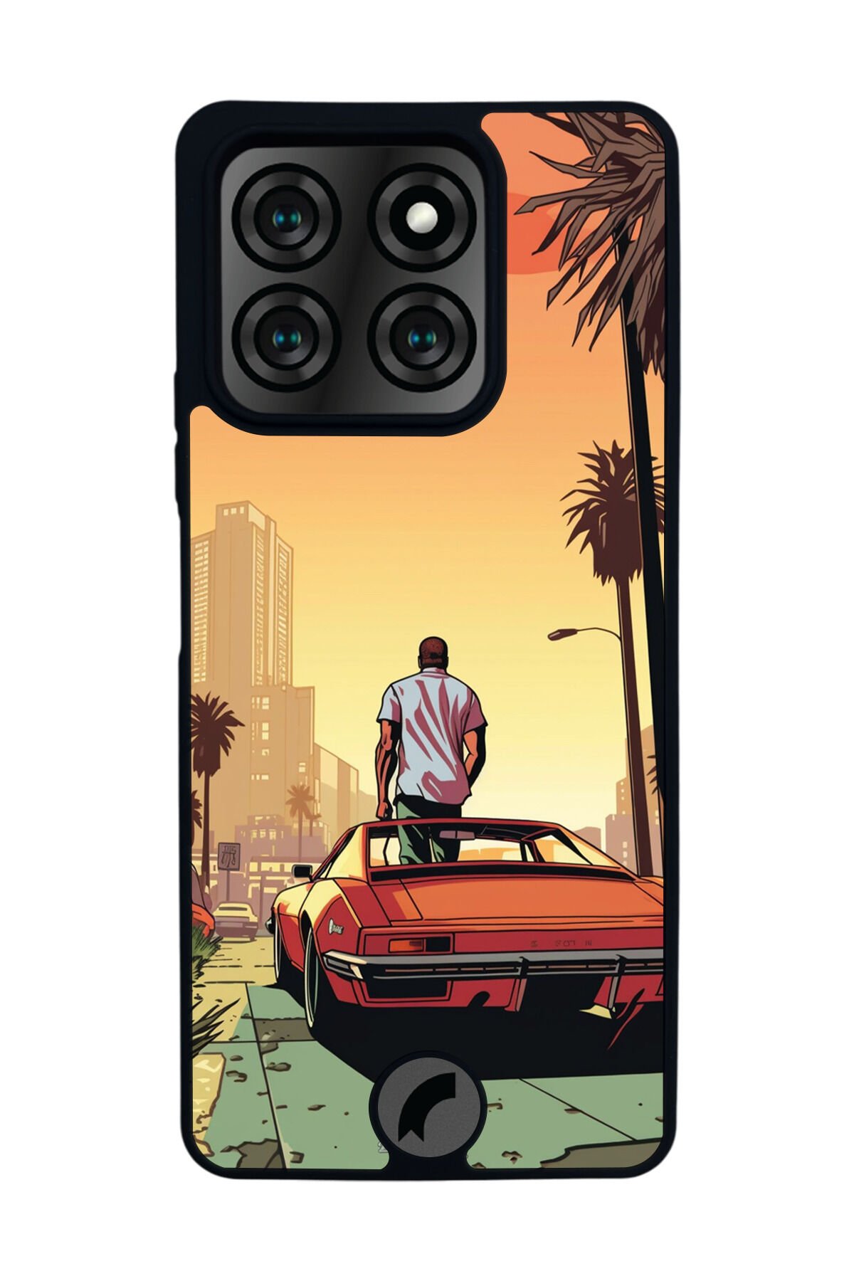 Reeder S71 Uyumlu GTA Tasarımlı Glossy Premium Kılıf