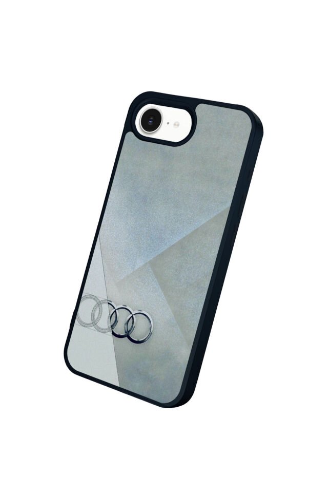 iPhone 16E Uyumlu Audi Tasarımlı Glossy Premium Kılıf