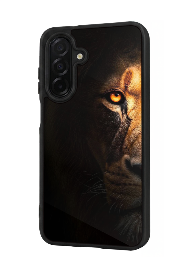 Samsung Galaxy A26 Uyumlu Aslan Tasarımlı Glossy Premium Kılıf