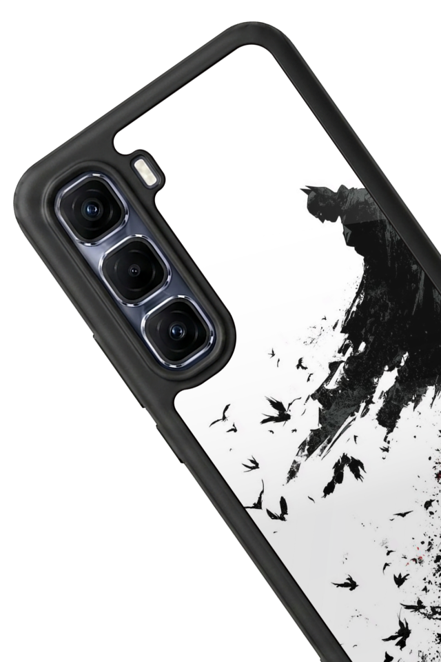 Infinix Hot 60 Pro Plus Uyumlu Batman Tasarımlı Glossy Premium Kılıf