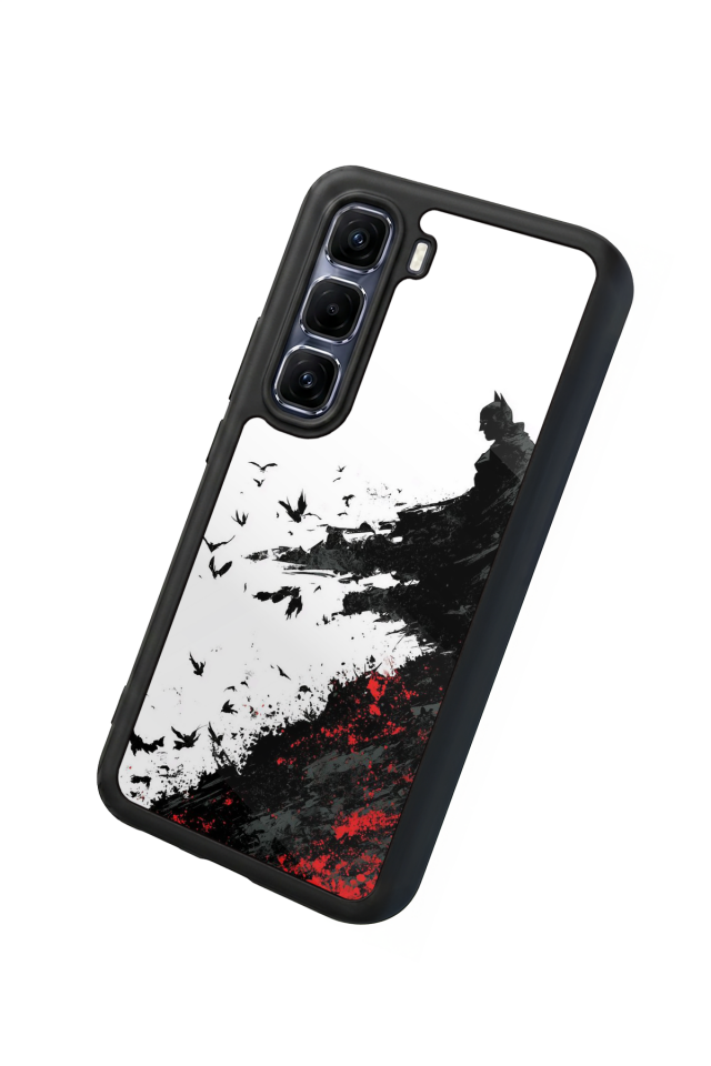 Infinix Hot 60 Pro Plus Uyumlu Batman Tasarımlı Glossy Premium Kılıf