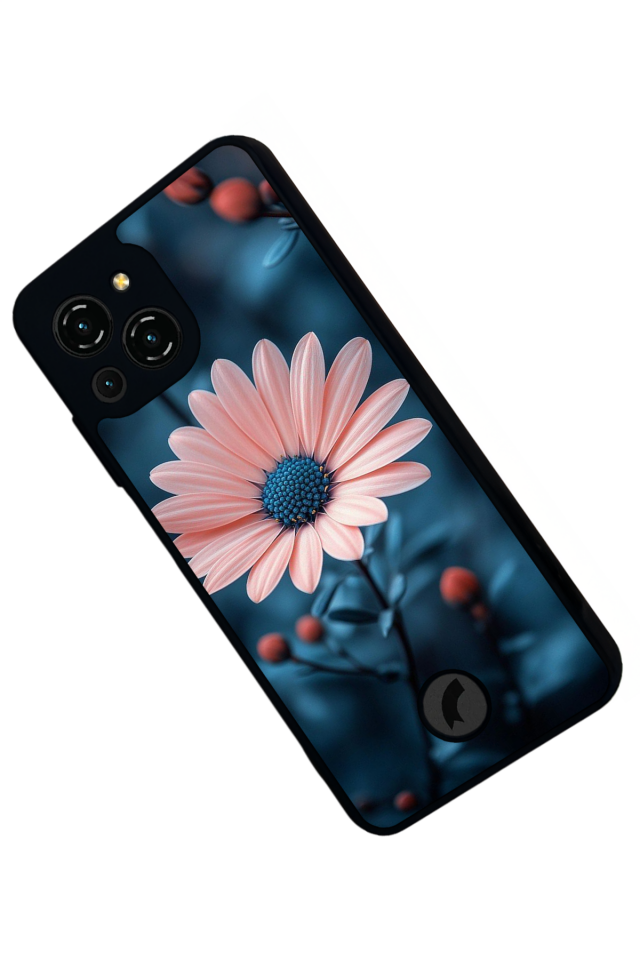 Reeder S23 Pro Max Uyumlu Cicek Tasarımlı Glossy Premium Kılıf