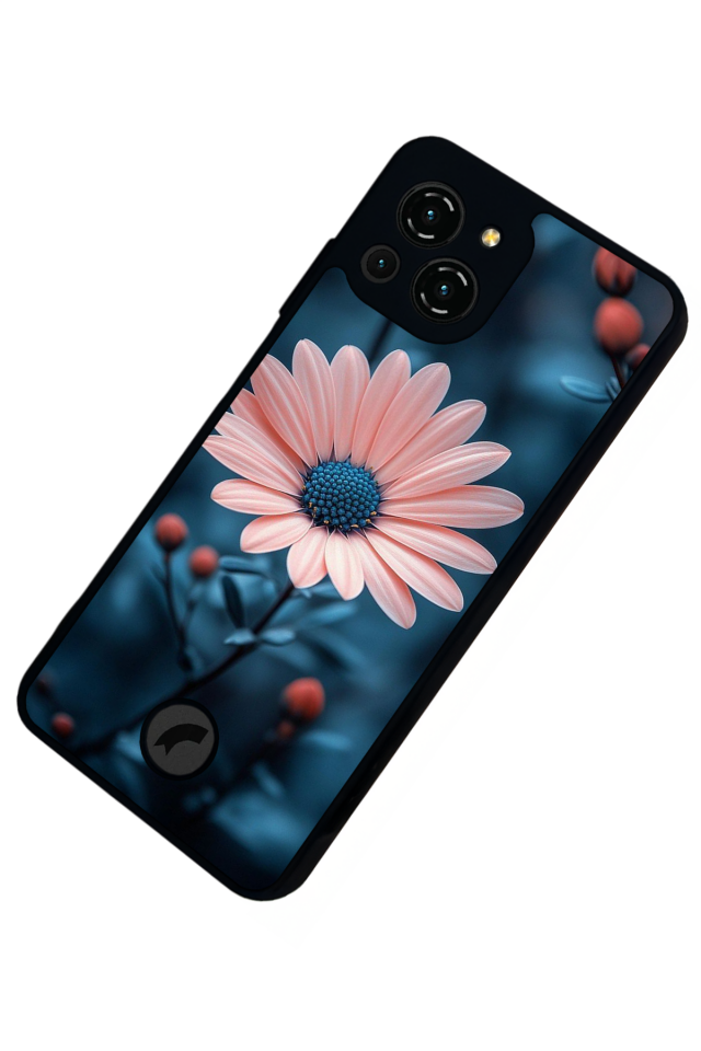 Reeder S23 Pro Max Uyumlu Cicek Tasarımlı Glossy Premium Kılıf