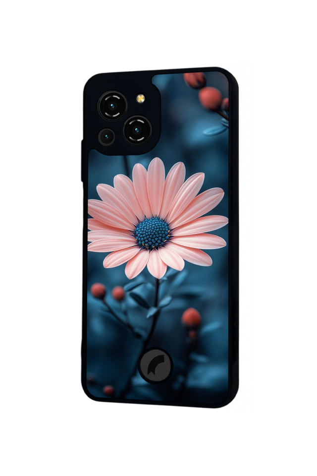 Reeder S23 Pro Max Uyumlu Cicek Tasarımlı Glossy Premium Kılıf