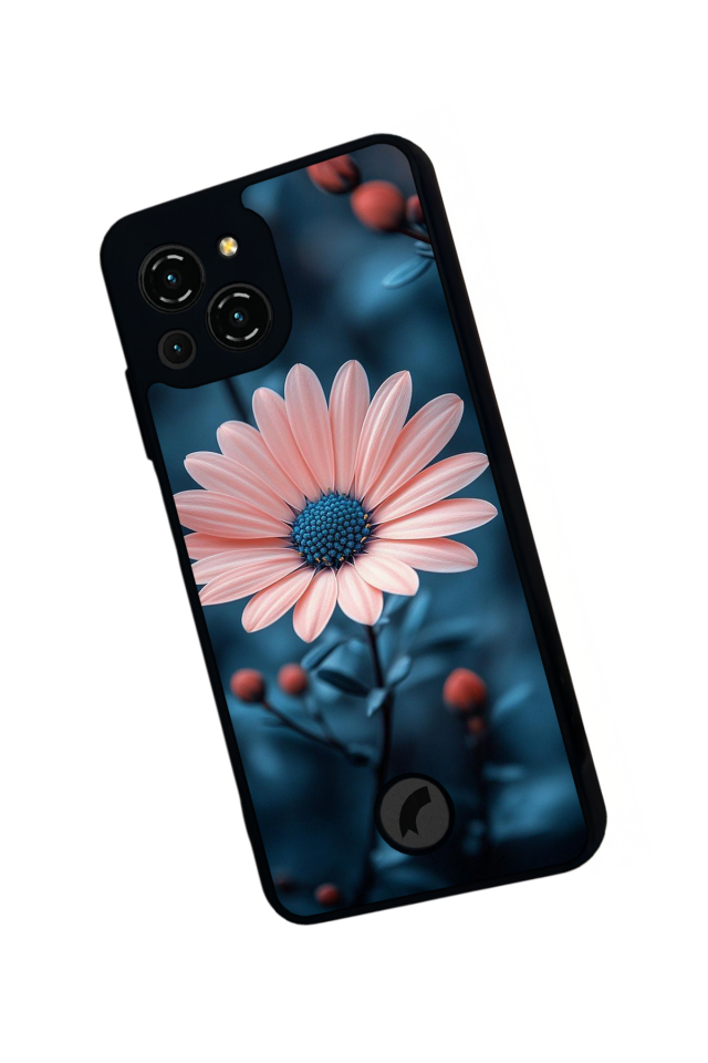 Reeder S23 Pro Max Uyumlu Cicek Tasarımlı Glossy Premium Kılıf